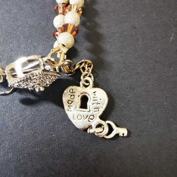 Rainbow Crystal Double Strand Bracelet - Picture 5 of 15